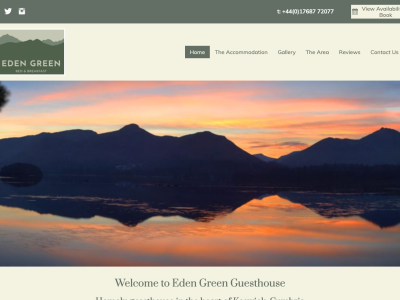 Eden Green Guest House, Cumbria